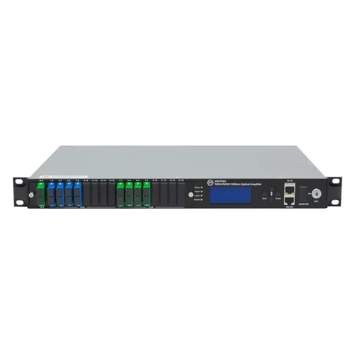 Оптический усилитель VERMAX для сетей КТВ, 2 входа, 8*21dBm выходов, WDM фильтр PON Оптический усилитель VERMAX для сетей КТВ, 2 входа, 8*21dBm выходов, WDM фильтр PON